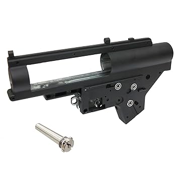 HK 417D ショートハンドガード刻印追加メカボックス整備 分解】次世代HK417アーリーバリアントのメカボを取り出すゾイ
